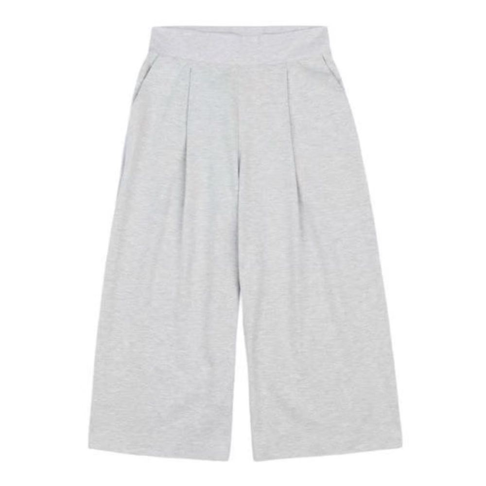 Lululemon can you feel the pleat cropped gray sweatpants size 4
